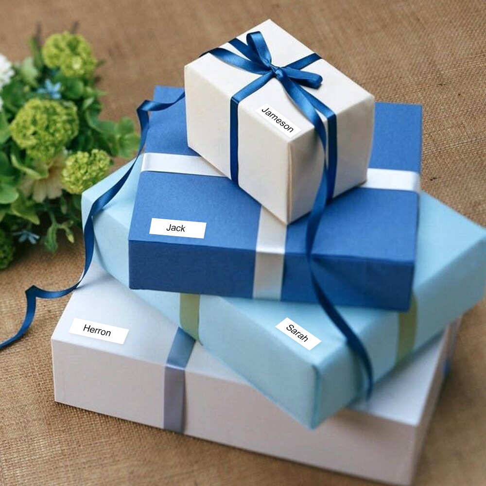 Cintas de etiquetas para Dymo LetraTag LT, 91200, 91330, 10697, 91220, 59421, S0721510, color negro sobre blanco, paquete de 10 Uds.