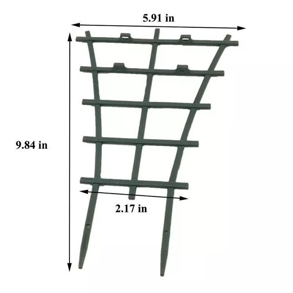 DIY Plastic Agriculture Plant Stand Rack Climbing Flower Fixed Plant Growth