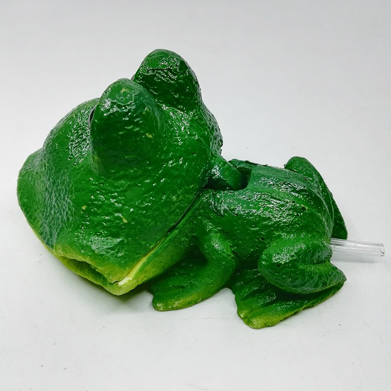 Leuke Resin Mini Leuke Kikker/Krokodil Model Aquarium Aquarium Zuurstof Pomp Air Bubble Stone Ornament Decor