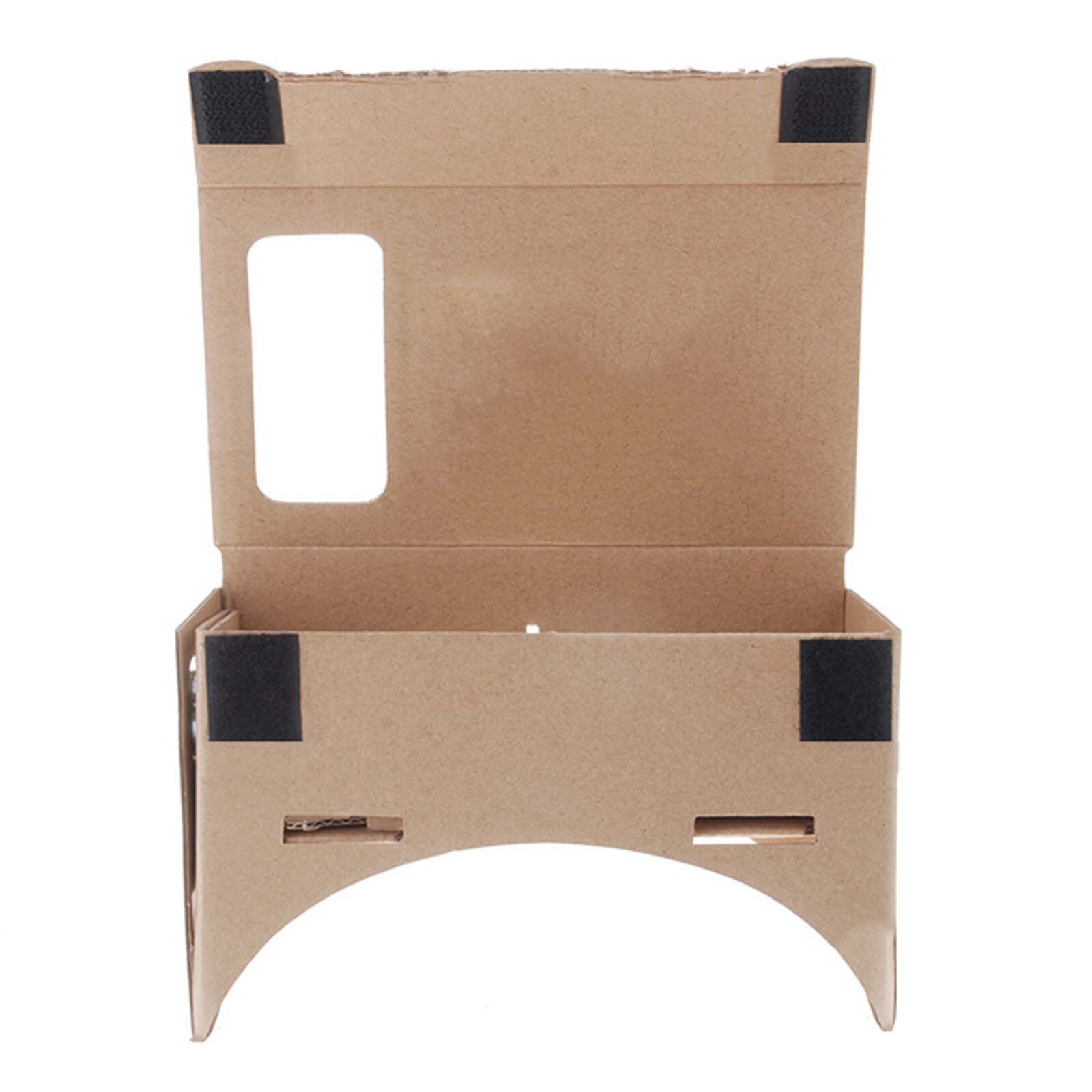 3d vr virtual reality briller pap trend google ultra clear view linse til mobil 3.5 - 6.0 skærm vr