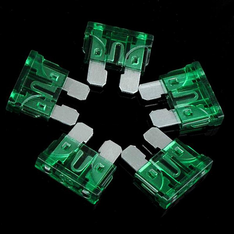 10x 5A / 7.5A / 10A / 15A / 20A / 25A / 30A / 40A Amp Fuse Auto ATC Blade Fuse Car Standard Blade Fuses 1.9x1.9CM Auto fusibles
