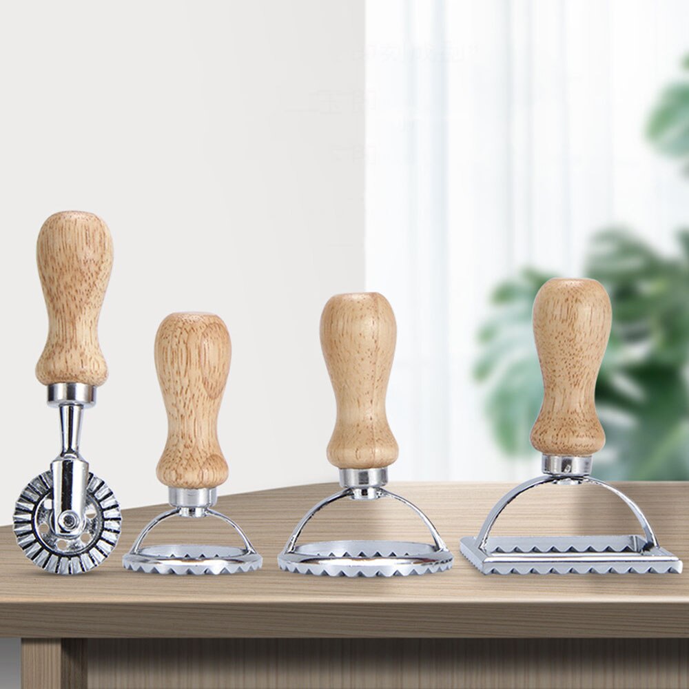 Ravioli Cutter Set Pasta Press Kitchen Attachment Kit Ravioli Maker Mold Tool Ravioli Stamp Set Pastry Wheel Set Cake Mold
