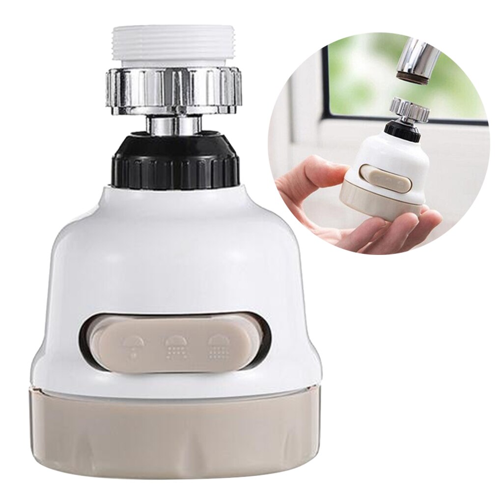 Wastafel Kraan Beluchter 360 ° Swivel Splash-Proof Kraan Slang Beluchter Diffuser Nozzle