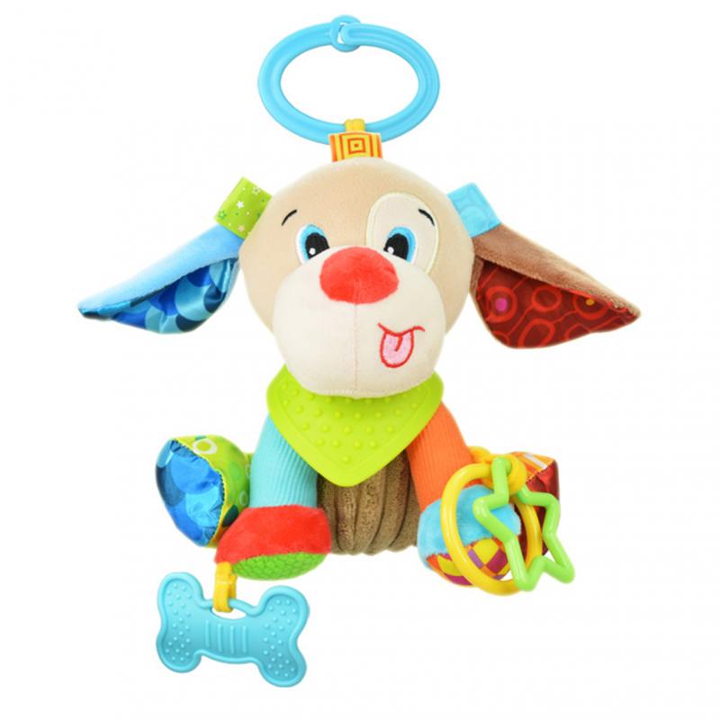 Cartoon Baby Speelgoed Baby Ontwikkeling Giraffe Animal Handbells Rammelaars Handvat Speelgoed Multifunctionele Baby Pop/Puppet/Auto Muur Stuff: 04