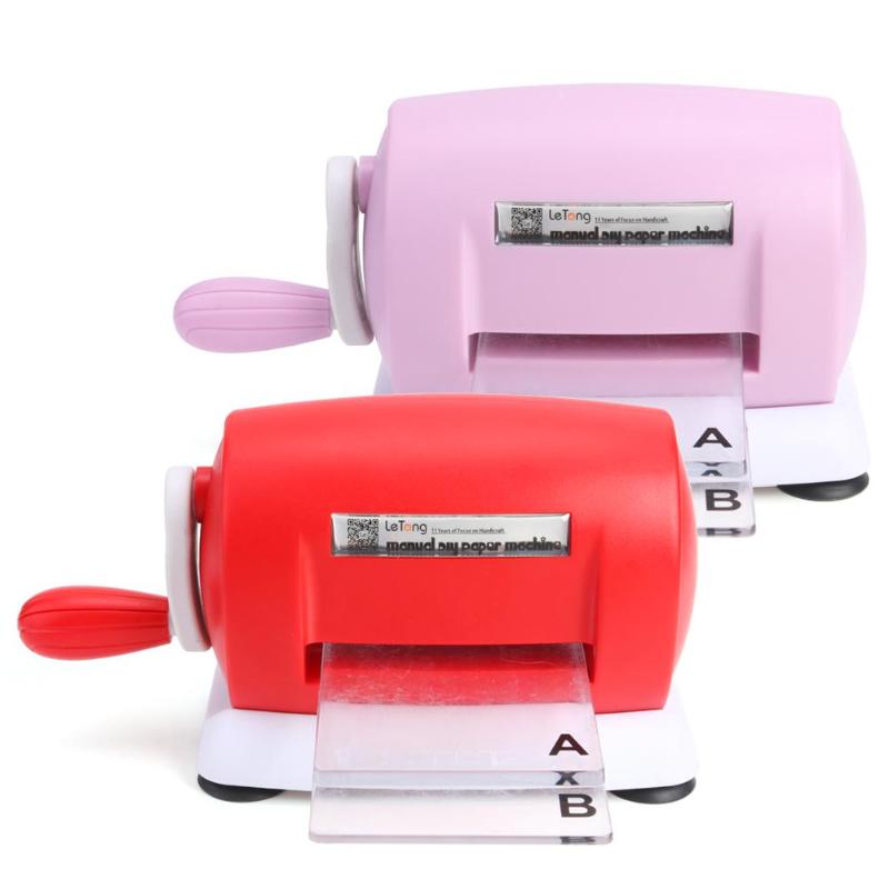 DIY Plastic Papier Snijden Embossing Machine Craft Scrapbooking Album Cutter Stuk Gestanst Gestanst Machine