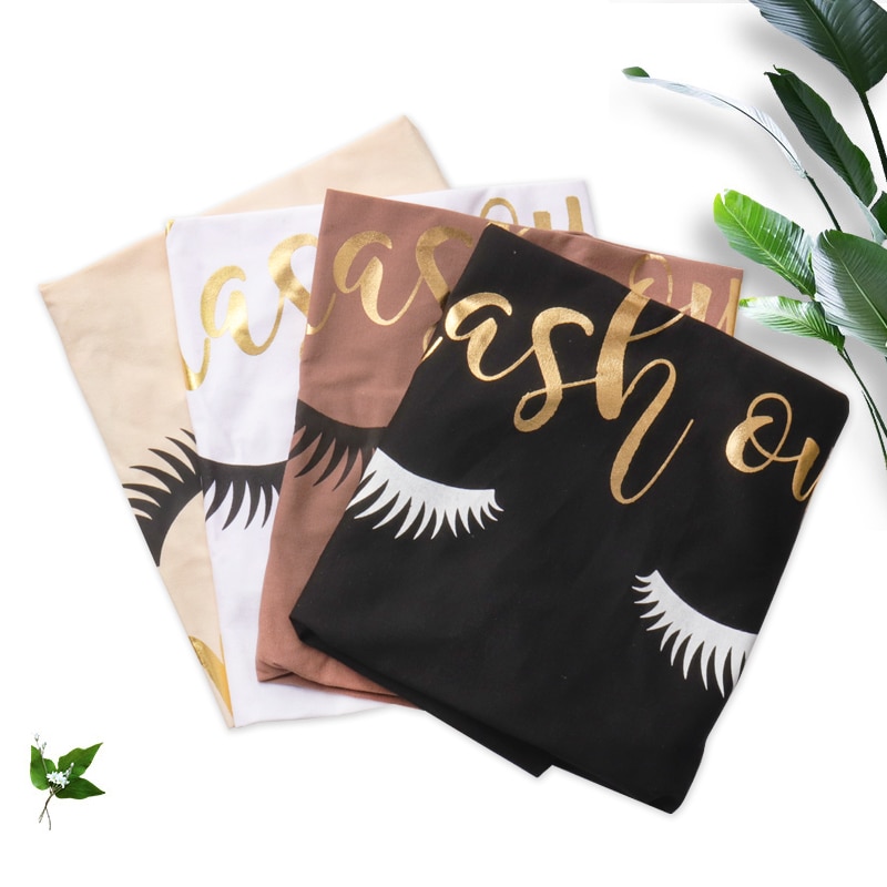 Bronzing Eyelash Pattern Grafted false eyelash Apron Women Adult Home Cooking Baking Cleaning Aprons Bibs Kitchen tools