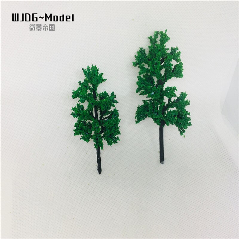 wiking50pcs artificial Plastic model trees Architecture ABS plastic for railroad model train layout The big tree