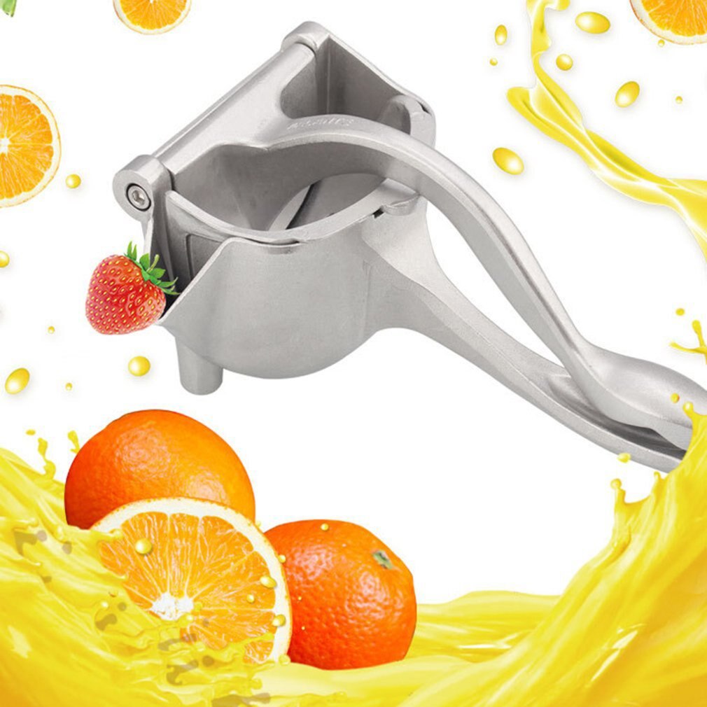 Roestvrij Staal Handmatige Sap Clip Hnadheld Juicer Machine Aluminium Heavy Duty Squeezer Lemon Oranje Juicer Extractor