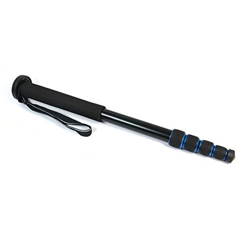 Manbily A-222 +M-1 Walking Stick Base Tripod 1650mm Alumninum Camera Unipod Monopod Flip Lock w/3 Legs Base Tripod For DSLR DV