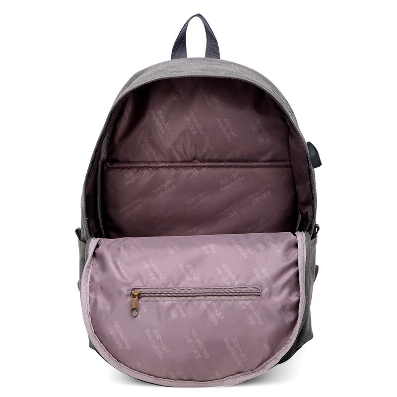 Men Canvas College Student School Backpack Male Bags Teenager Casual Rucksacks Laptop Backpacks Travel Women Mochila escolar