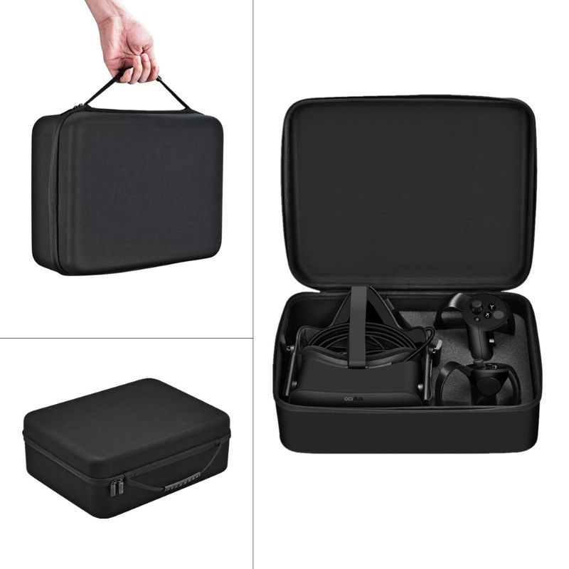 Portátil bolsa de transporte duro caso capa saco para oculus rift cv1 realidade virtual vr óculos e acessório lx9a