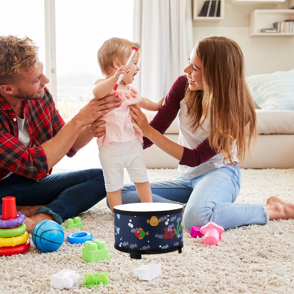 Early Educational Musical Instrument Drum Kids Beat Instrument Hand Drum