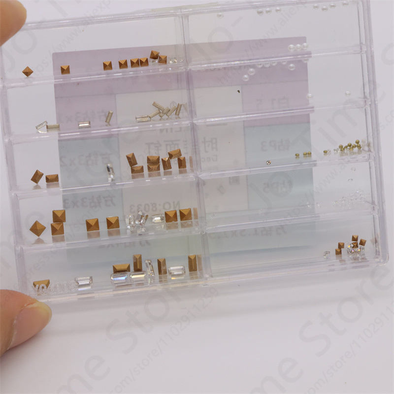 Horloge Decoratie Diamant Vierkant Diamant Cirkelvormige Diamant Reparatie Horloge Exclusief Voor Armani