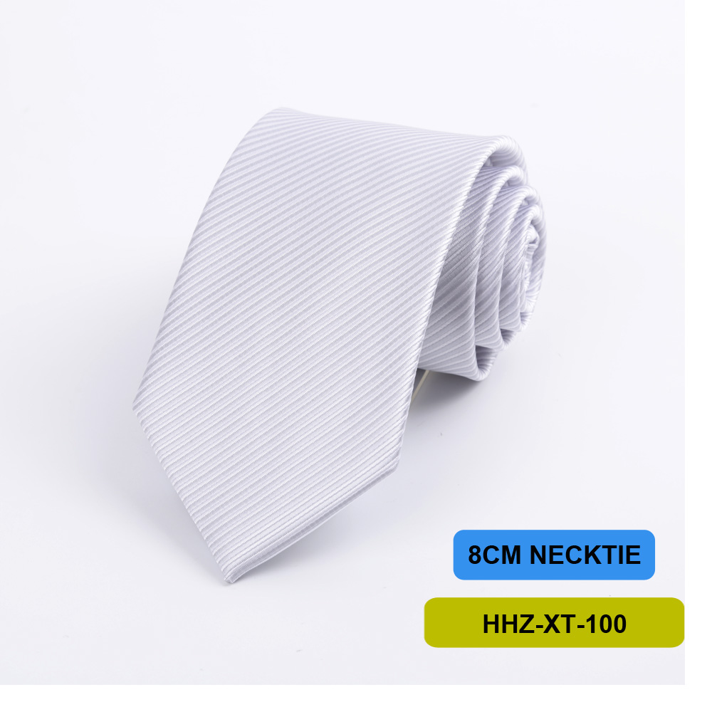 Corbata para hombre de 8CM, corbatas a cuadros a rayas lisas de color negro marino para hombre, corbata tejida de Jacquard para novio, corbata para de boda de negocios: Fucsia