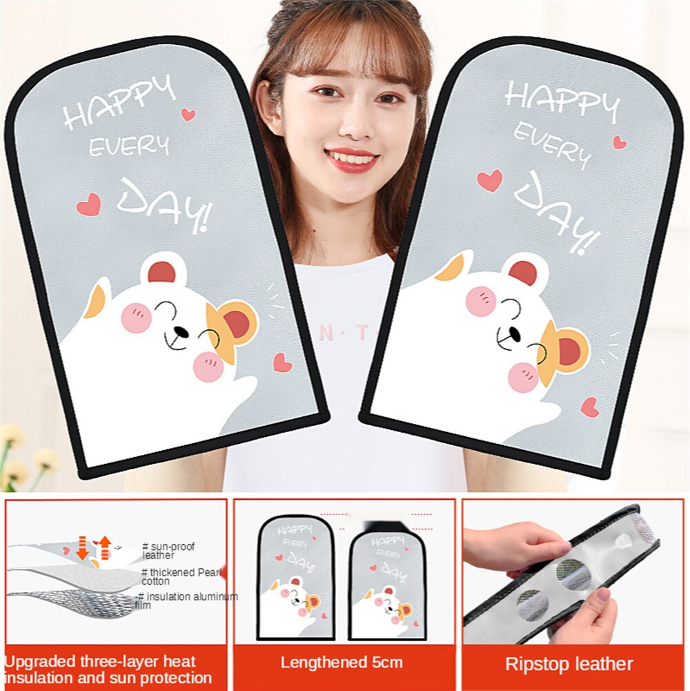 Couverture de guidon de moto, protection solaire, batterie étanche et résistante aux UV, gants de protection solaire pour véhicule électrique: style 16