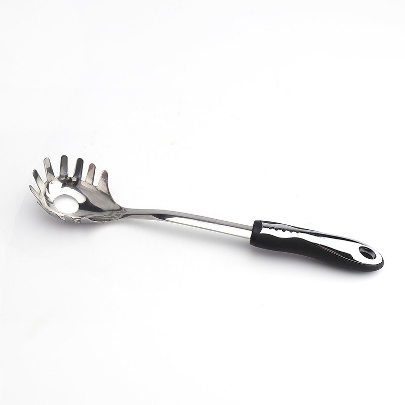 Stainless Steel Pasta Spoons With Long Handle Spaghetti Spoons Pasta Tools For Noodles Kitchen Accessories Gadget Pasta Scoops