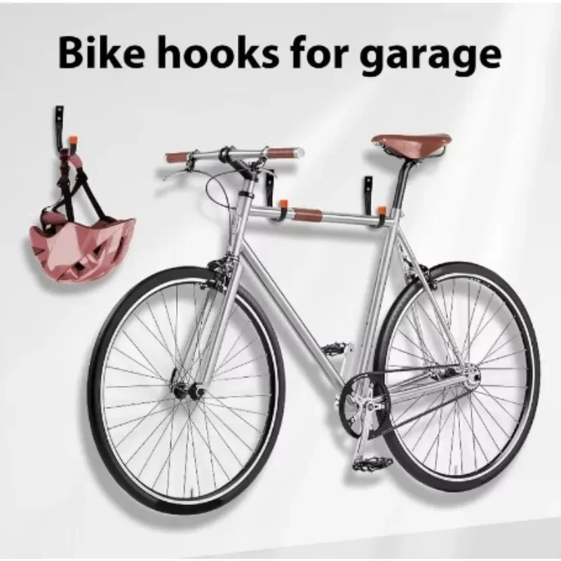 Crochet mural pour suspension de stationnement de vélo de route et VTT, accessoires de bicyclette, 6 pièces/ensemble