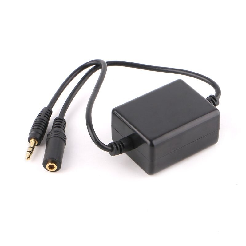 3.5mm Headphone Mini Jack Ground Loop Isolator Noise Filter Car Auido