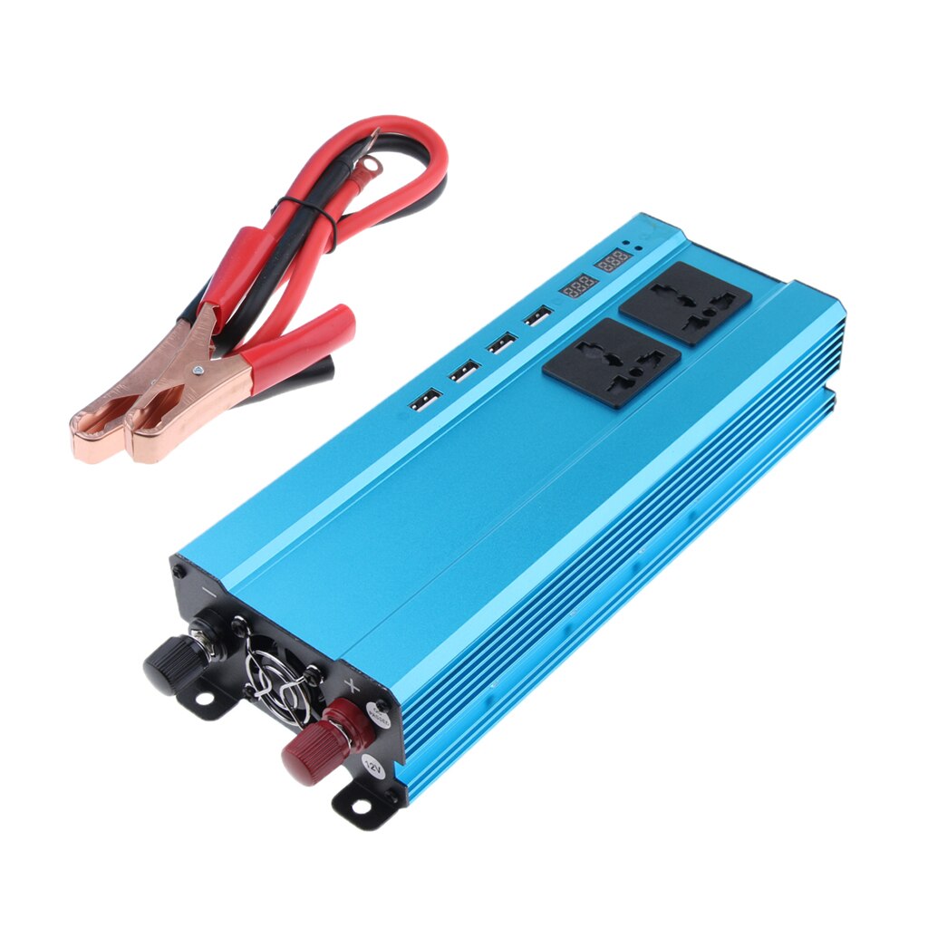 Easy Install Safety Car 5000W Solar Power Inverter 12V Sine Wave Converter