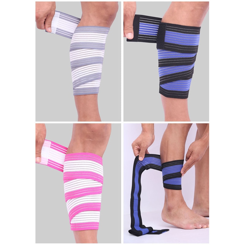 1 pièce protège-tibia de sport pour hommes et femmes, Protection du bas des jambes, Protection de la tige du mollet, Bandage de Fitness, bande de genouillère polyvalente