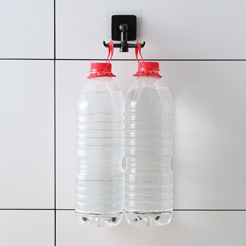 360-Graden Draaibare Keuken Muur Kabinet Haak No-Boren Non-marking Zelfklevende Keuken opslag Accessoires