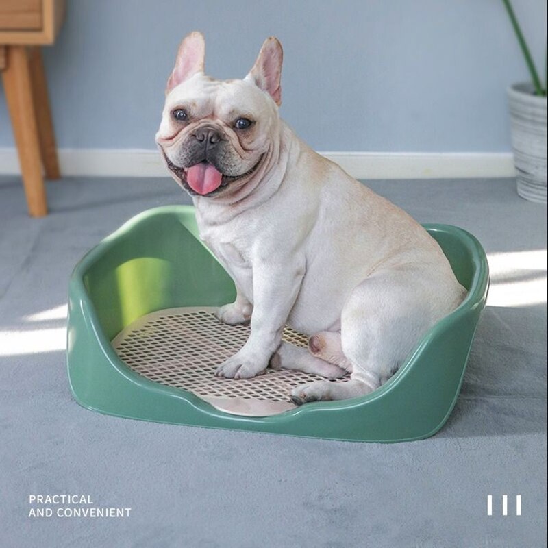 2 Size Draagbare Kat Hond Wc Plastic Training Kitten Konijn Doggy Potten Wastafel Voor Pet Puppy Indoor Poepen Benodigdheden Product