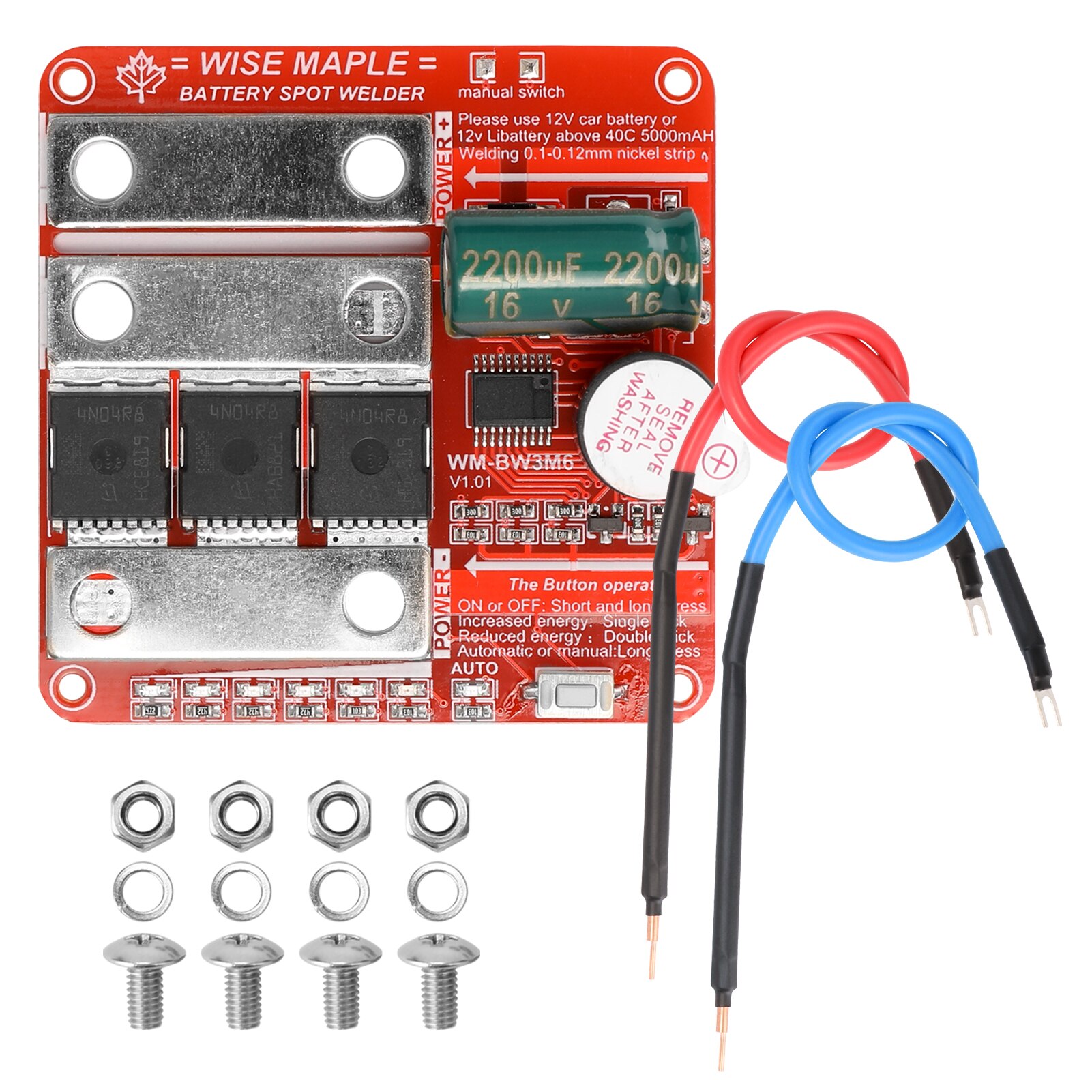 12V Battery Spot Welding Machine Controller Solder... – Grandado