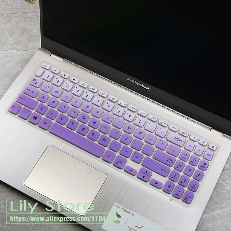 Dla Asus Vivobook 15x512 ub X512 FJ X512 FL X512 FB X515 FA X512F X512DA X512 UF X512 UA x512fb 15.6 cal klawiatura pokrywa skóry: fadepurple