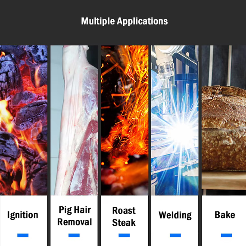 Liquid propane gas welding torch 2.5m flame welding torch Copper aluminum welding gun precious metal smelting