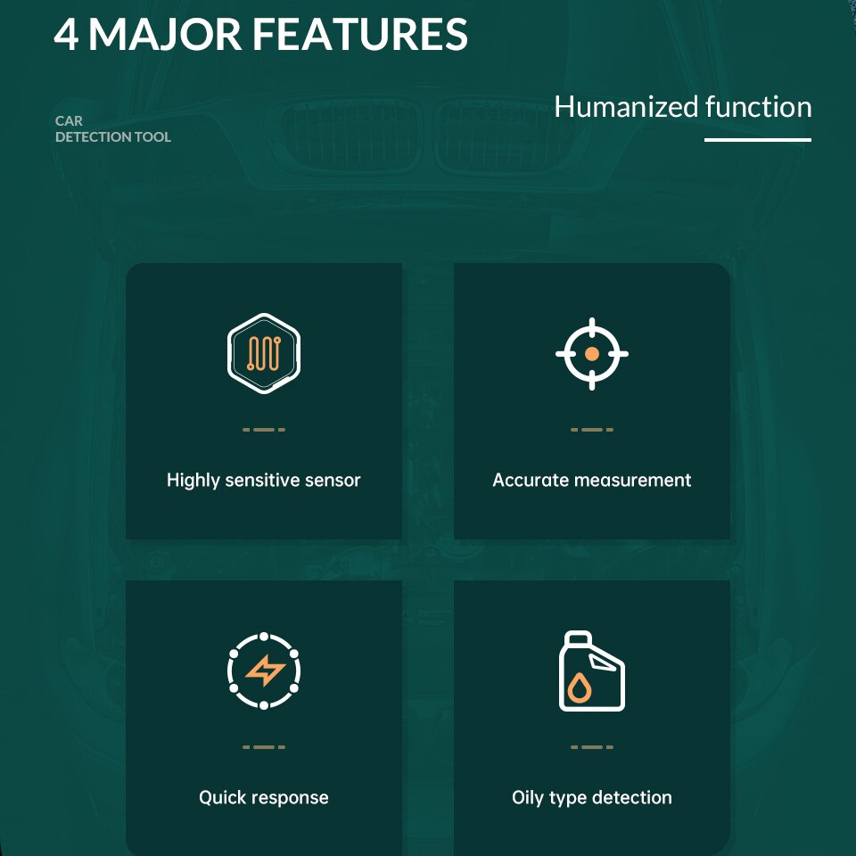 Brake Fluid Tester Accurate Oil LED Brake fluid Liquid Testing Pen With 5 Leds Universal Battery Test Indicator Pen