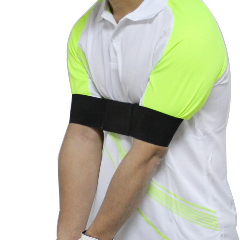 Golf Arm Houding Motion Correctie Riem Zwart Houding Aanpassing Riem Golf Training Aids Golf Praktijk Apparatuur Accessoires