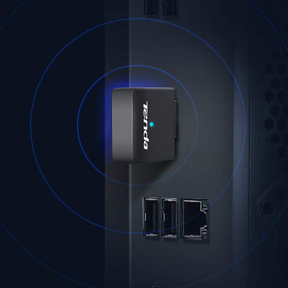 Tenda U9 2.4GHz/5GHz 650Mbps Wireless USB Adapter Dual Band WiFi Ethernet Network Card Receiver for Desktop Laptop