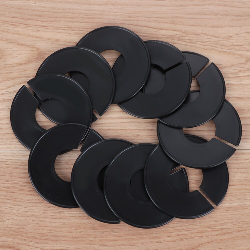5/10Pc Witte Lege Kleding Maat Verdelers Plastic Ronde Hangers Organizer Kast Voor Kleding Winkels Home Verdelers Kledingstuk tags
