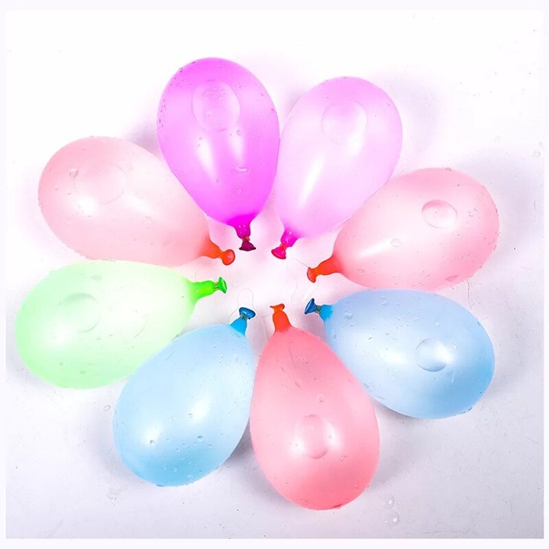 111 Pcs Summer Water Balloon Toy Self-Sealing Magic Water Balloons Quick Fill