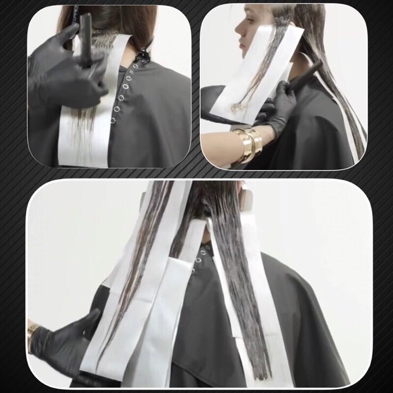 Balayage ，Transparent dye hair sheets Reusable Tra... – Grandado