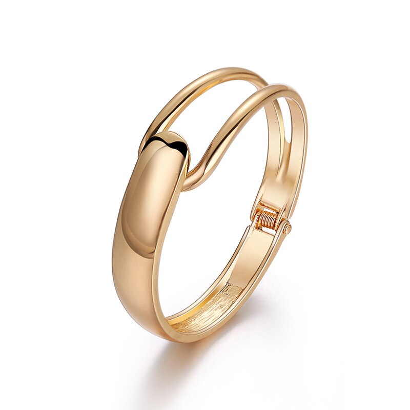 Lichtmetalen Charmant Armbanden Elegante Punk Armband &amp; Bangle Voor Vrouwen Sieraden Accessoires: Gold