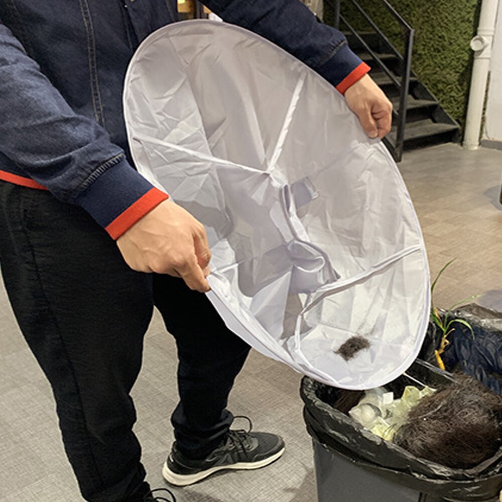 Haar Schneiden Schürze Rasieren Bart Friseur Schürzen für Friseur Haarschnitt Mantel Regenschirm Kap wickeln Kleid Abdeckung Haar Sammlung