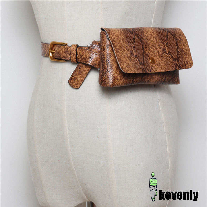 Damen-bauchtasche mit schlangenmuster, gürteltasche aus pu-leder, damen-bauchtasche aus schlangenleder, handytasche, bauchtasche  b20