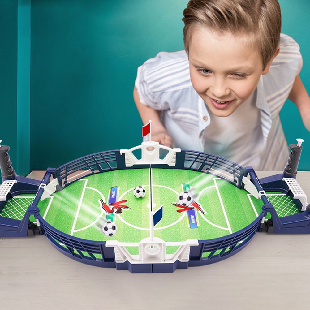 1 Set of Interactive Football Desktop Game Double Soccer Game for Kids Children Home Adults