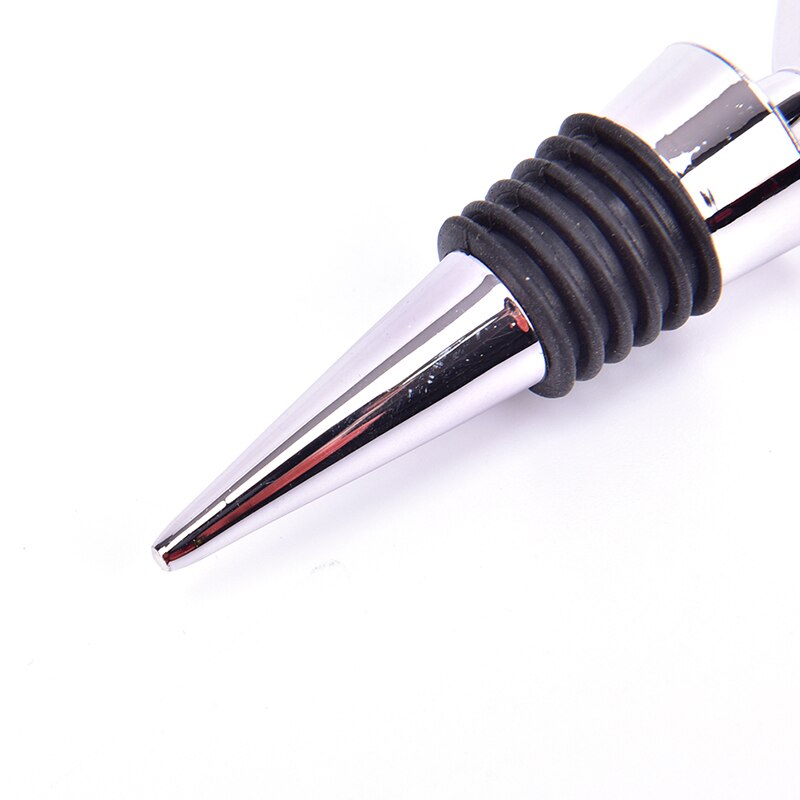 Tapón de botella en forma de corazón para vino tinto, champán, vino, de boda, cubierta de botella, accesorios de cocina, 1 unidad