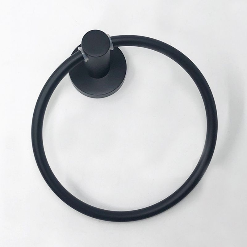 Rvs Wall Mounted Ronde Handdoek Ring Houder Rack Plank Hanger Badkamer Accessoires Universele