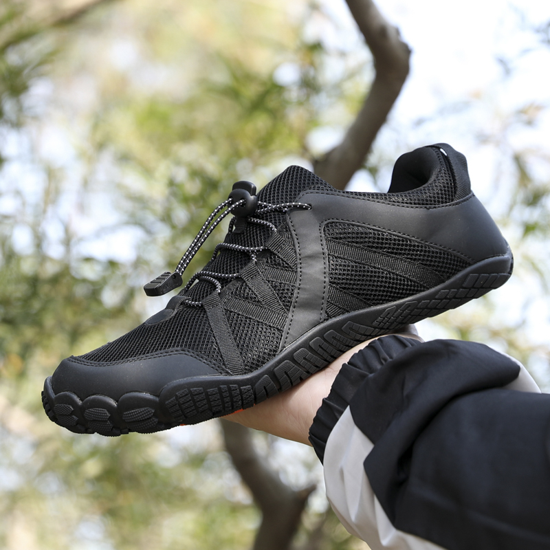 Outdoor Wandelen Trekkingschoenen Laarzen Waterdicht Lichtgewicht Duurzaam Antislip Mountain Trail Camping Enkelsteun Heren Dames: Black / 40