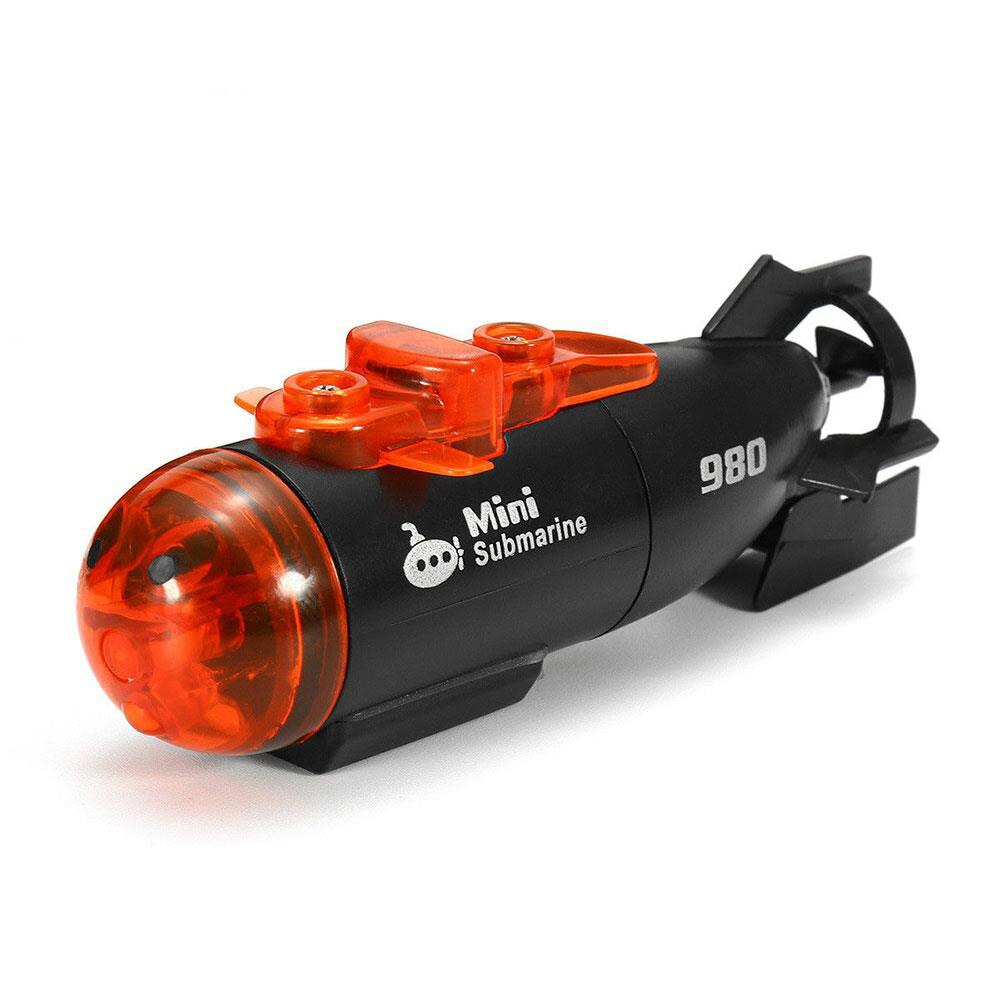 Mini Rc Onderzeeërs Elektrische Speelgoed Innovatieve 3 Kanalen Met Licht Plastic Outdoor 2 Modi Infrarood Led