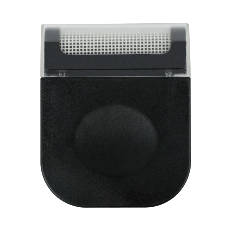 Mini Clothes Hair Ball Lint Remover Manual cleaning brush tools Sweater Shaver solid portable lint sticking roller: black