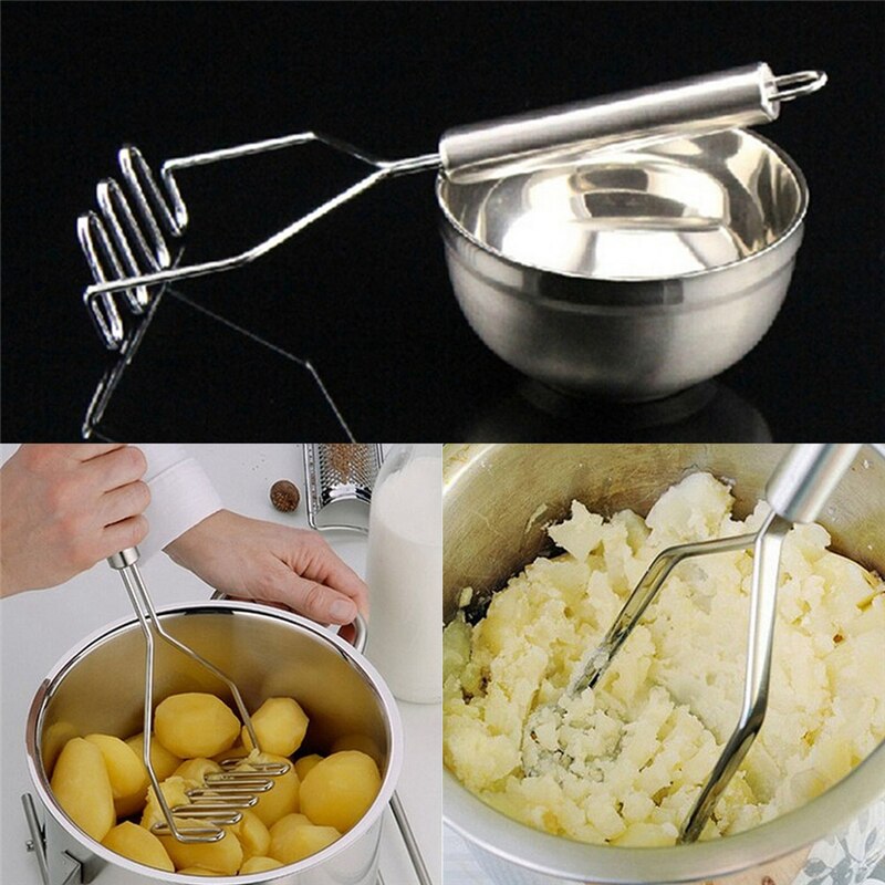 1 pièces cuisine multifonction salade pomme de terre broyeur bricolage oeuf légumes cuisson inox Masher nouvel outil de cuisine