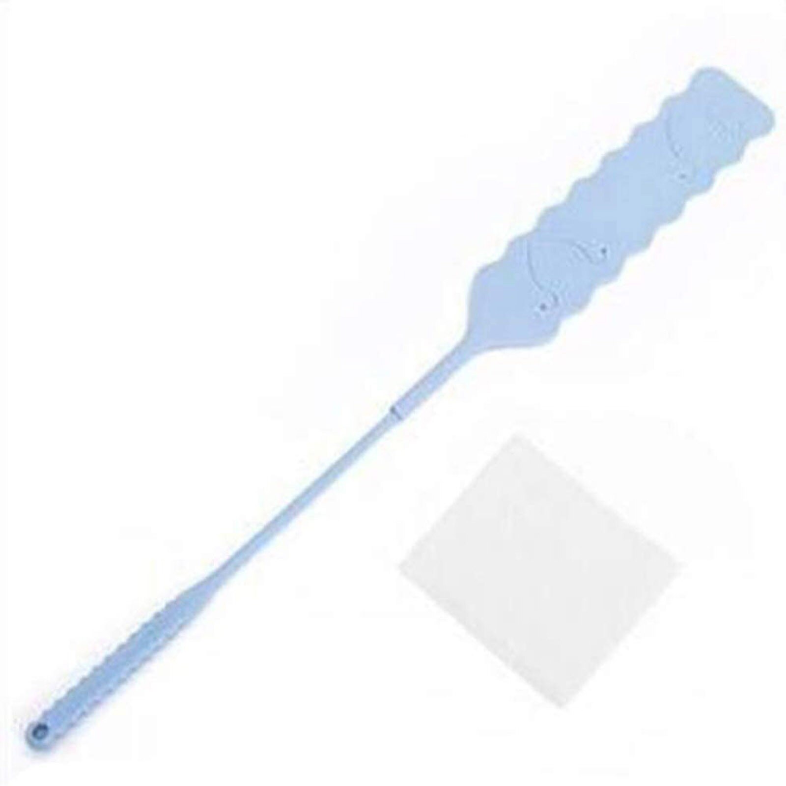 Extended non-woven cloth dusting duster cleaning sanitary tools Handle Brush Home Air-condition Car Furniture Cleaning Dust: Blue