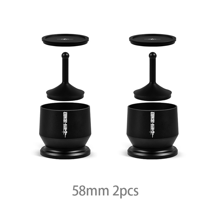 MHW-3BOMBER Kubek dozujący espresso z mieszadłem Lejek dozujący kawę ze stopu aluminium Pasuje do 51-54/58MM Portafilter Akcesoria do kawy: zielone światło