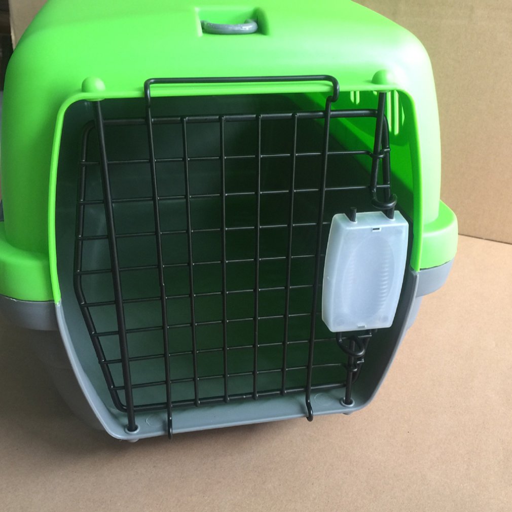 Portable Pet Air Box Transport Consignment Out-Of-Port Portable Dog Aircraft Cage Portable Air Box Dgl-Pc: green