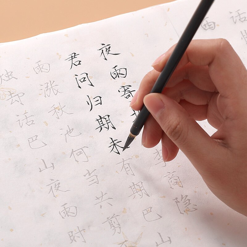 Xuan Paper Calligraphy Copybook Calligraphy Copybooks Set Song Huizong's Thin Gold Style Brush Caligrafia Copybook Sets