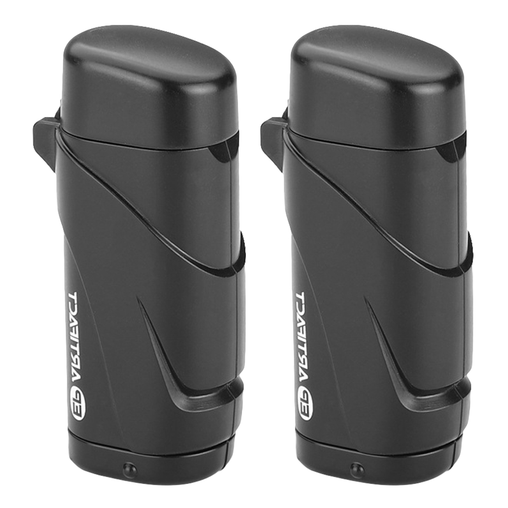 2PCS No Contact Elevator Button Tool Door Opening Clamp Push Elevator Button Door Handle Touch Tool ABS Practical Tool (Black)